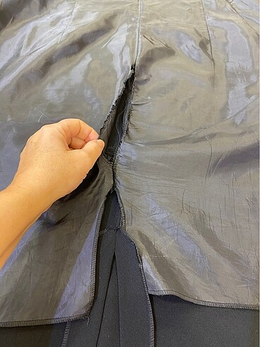 KEMAS kolsuz dizaltı şık elbise - Görsel 7