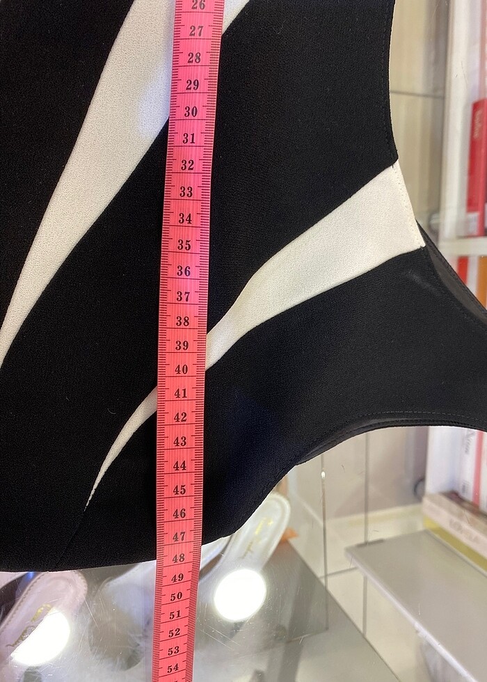 KEMAS kolsuz dizaltı şık elbise - Görsel 5