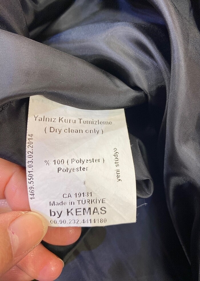 KEMAS kolsuz dizaltı şık elbise - Görsel 4