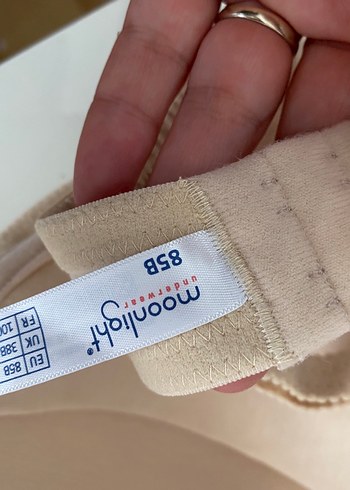 Moonlight süngerli pamuklu emzirme sütyeni #85B - Görsel 6