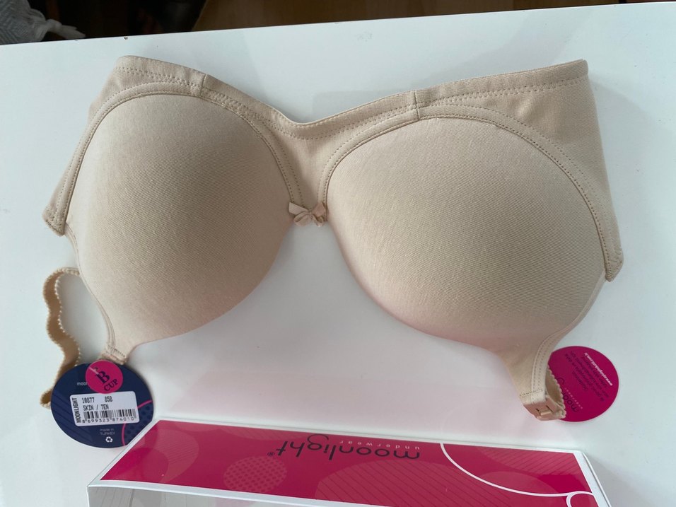 Moonlight süngerli pamuklu emzirme sütyeni #85B - Görsel 5