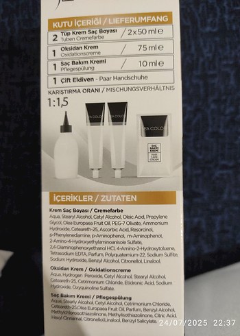 Krem Boya 7.0 Kumral Saç Boyası - Görsel 5