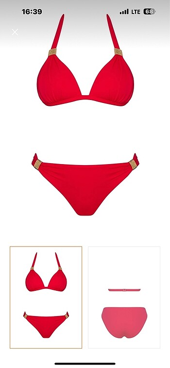 Diğer Kırmızı bikini takımı