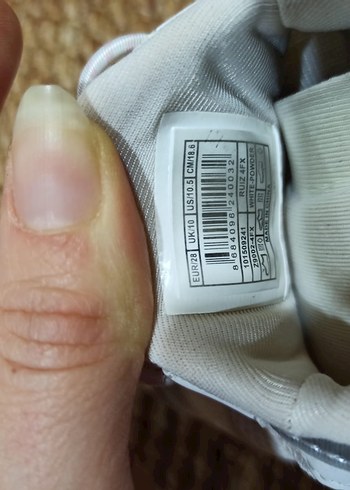 Kızlar için Beyaz Bağcıklı Spor Ayakkabı - Görsel 4