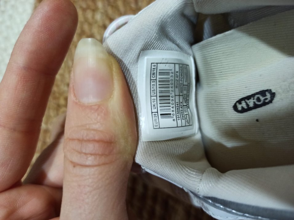 Kızlar için Beyaz Bağcıklı Spor Ayakkabı - Görsel 4