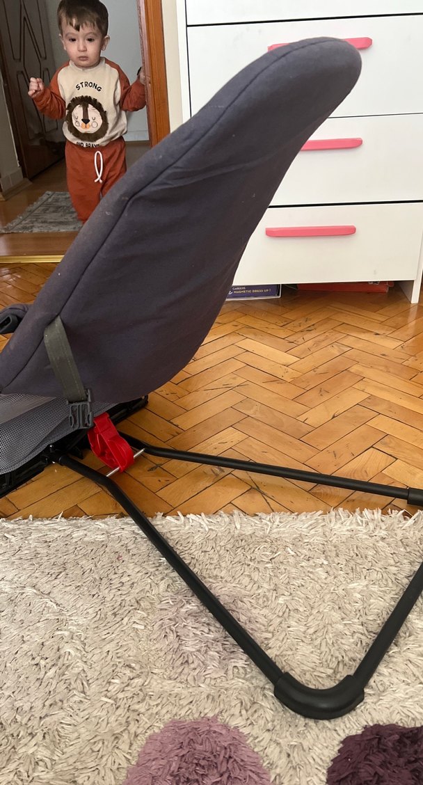 Gri Bebek Taşıma Askısı - Görsel 3