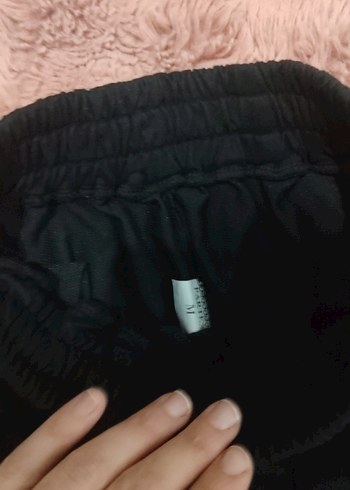 Kız Siyah Oversize Streetwear Eşofman Takımı - Görsel 5