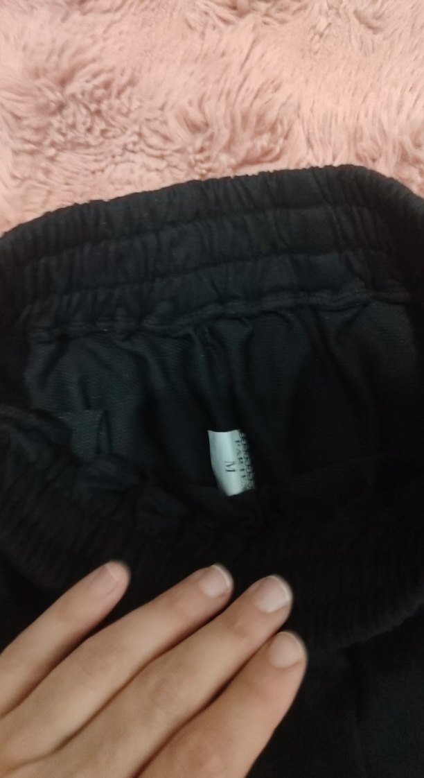 Kız Siyah Oversize Streetwear Eşofman Takımı - Görsel 5