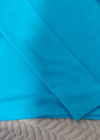 Mavi Balıkçı Yaka Kadın Triko Kazak - Görsel 5