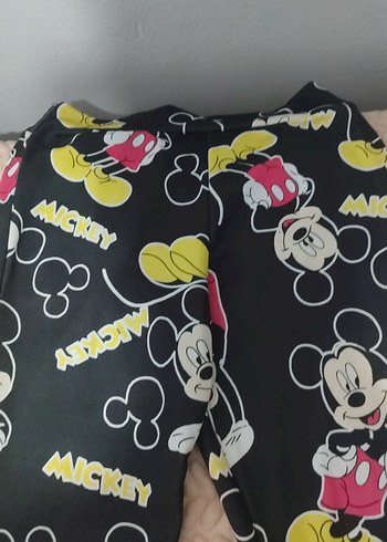 Renkli Baskılı Kız Çocuk Tayt - Görsel 3