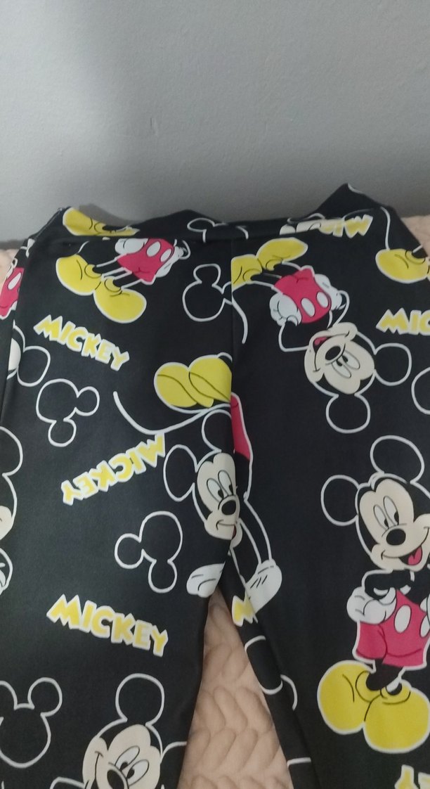 Renkli Baskılı Kız Çocuk Tayt - Görsel 3