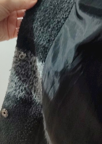 Gri Kareli  Kabanı - Görsel 5