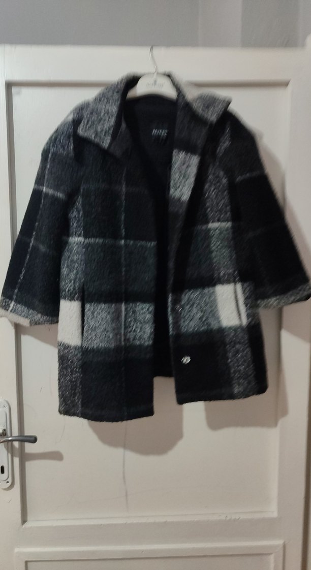 Gri Kareli  Kabanı - Görsel 4