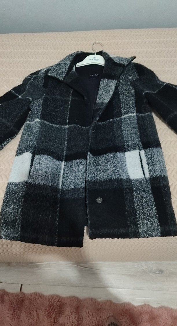 Gri Kareli  Kabanı - Görsel 3