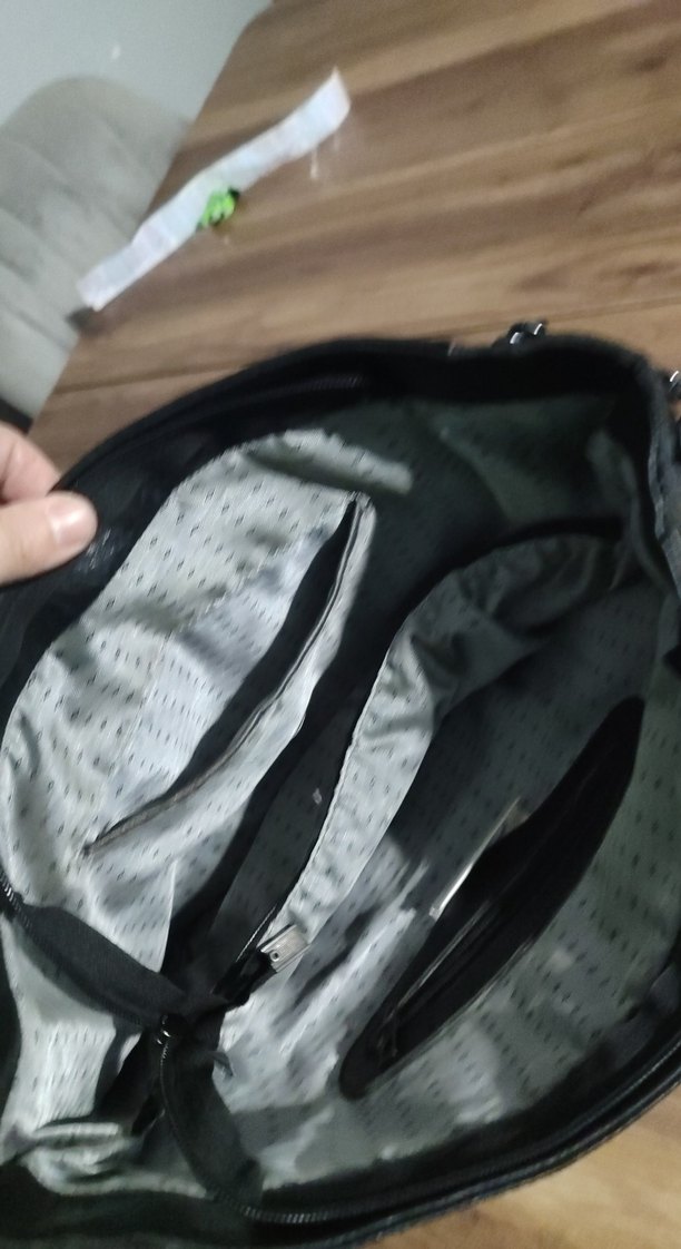 Zincir Detaylı Siyah Kadın Deri Çanta - Görsel 5