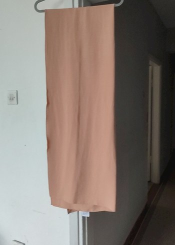 Bej Pilili Keten Kadın Şal - Görsel 4