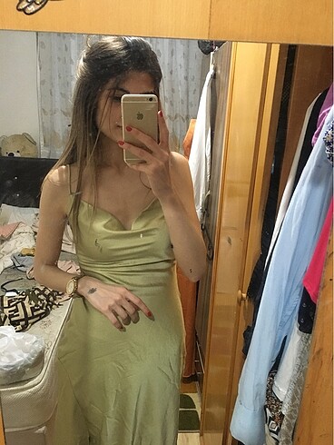 Trendyol & Milla Saten Elbise