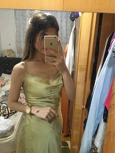 34 Beden Saten Elbise