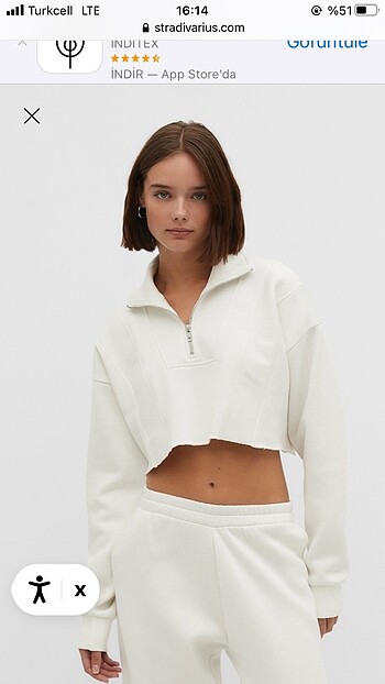 Stradivarius Sweat Crop