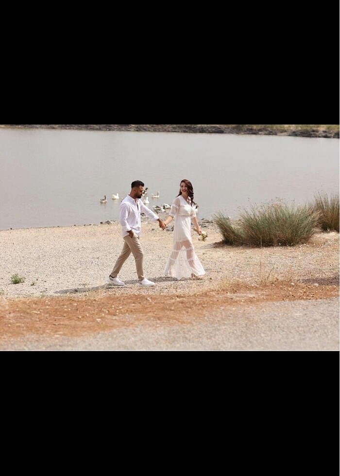 Dış çekim elbisesi - Görsel 2