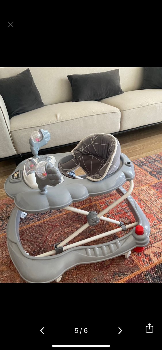 Gri Bebek Yürüteci - Görsel 3