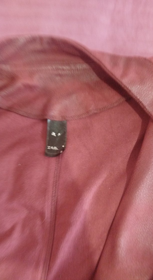 bordoDeri Kadın Biker Ceket - Görsel 4