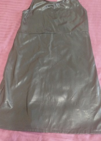 deri kız çocuk elbise bir kez kullanıldı - Görsel 2