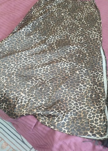 Bohem Yılan Desenli Uzun Etek - Görsel 2