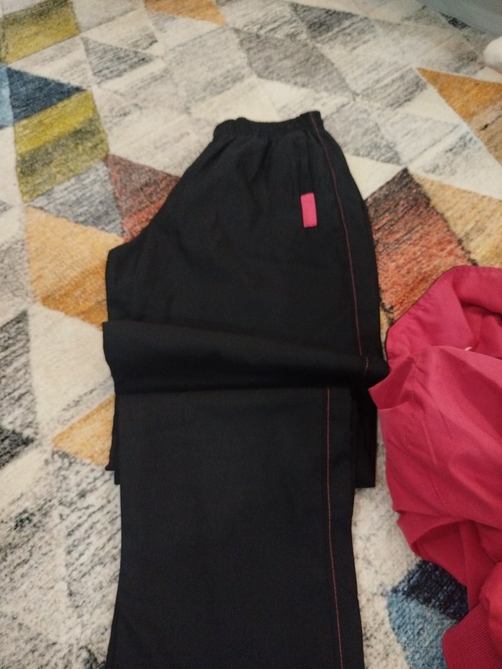 Siyah Rahat Kesim eşofman takımı bayan - Görsel 2