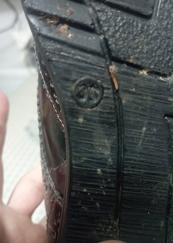 DERIMOD Mor Yılan Desenli ayakkabı - Görsel 2