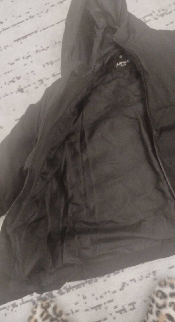 Siyah Fermuarlı erkek Kışlık Mont - Görsel 4