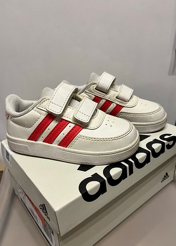 Adidas Kız Çocuk Beyaz Adidas Spor Ayakkabı