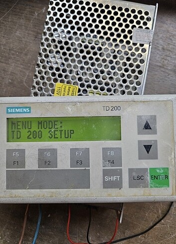 Siemens td200 plc control