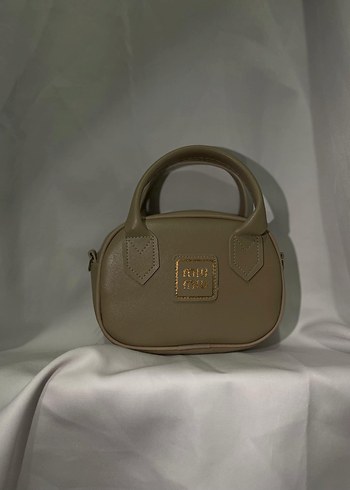 Bej Deri Miu Miu Kadın Çanta - Görsel 6