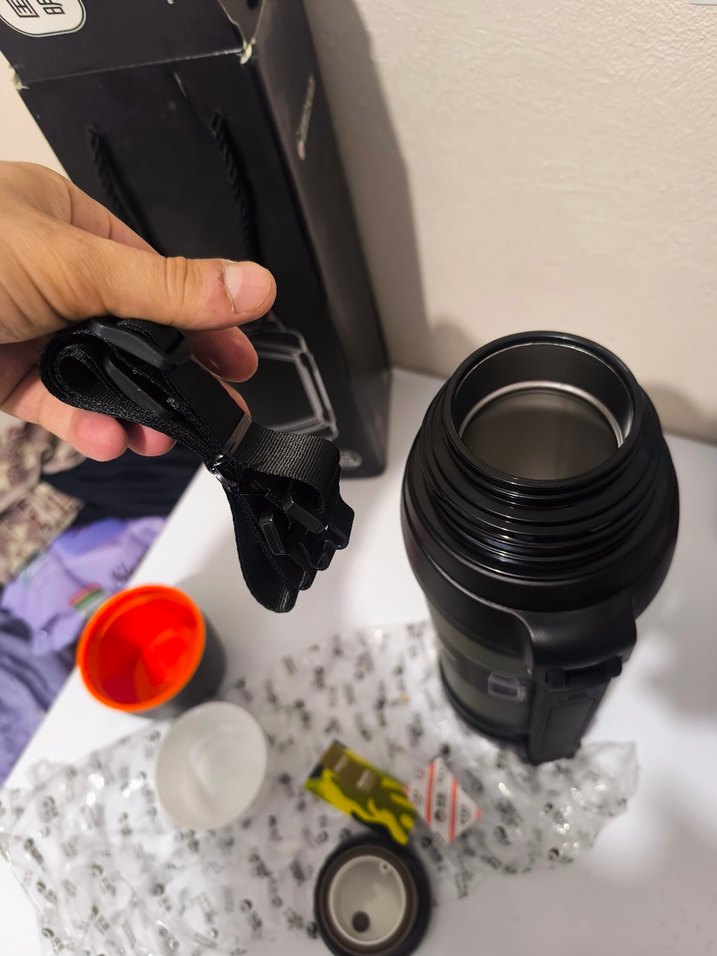 Siyah termos Kapaklı - Görsel 4