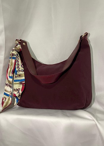 Bordo Sokak Stili Kadın Çanta - Görsel 2