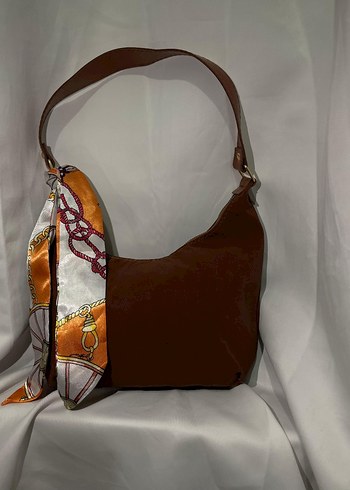 Kahverengi Tokalı Kadın Omuz Çantası - Görsel 3