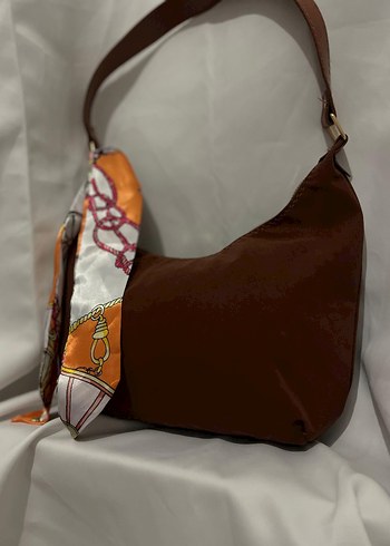 Kahverengi Tokalı Kadın Omuz Çantası - Görsel 5