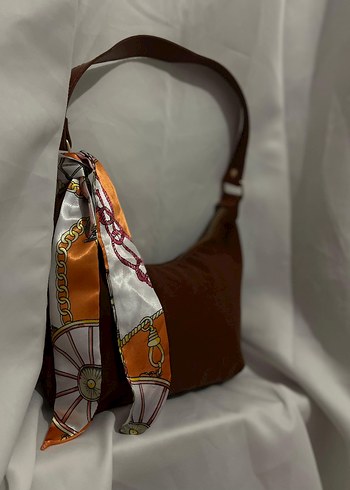 Kahverengi Tokalı Kadın Omuz Çantası - Görsel 4