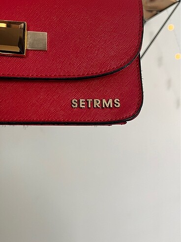 Beden Setrms kırmızı çanta
