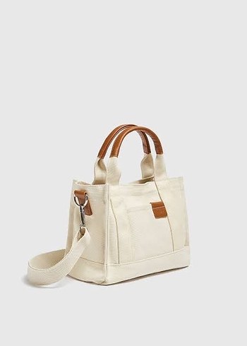 Yazlık Kanvas Kadın Çanta - Görsel 4