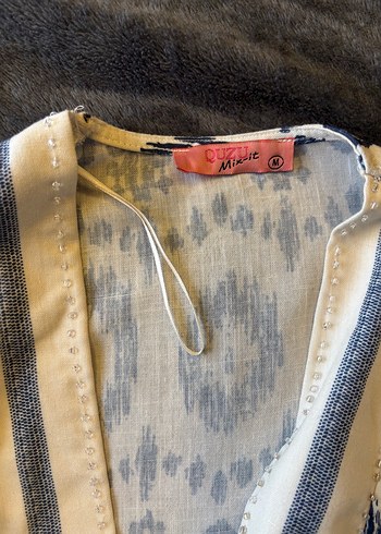 Bohem Uzun Kol V Yaka Salaş Kimono - Görsel 2