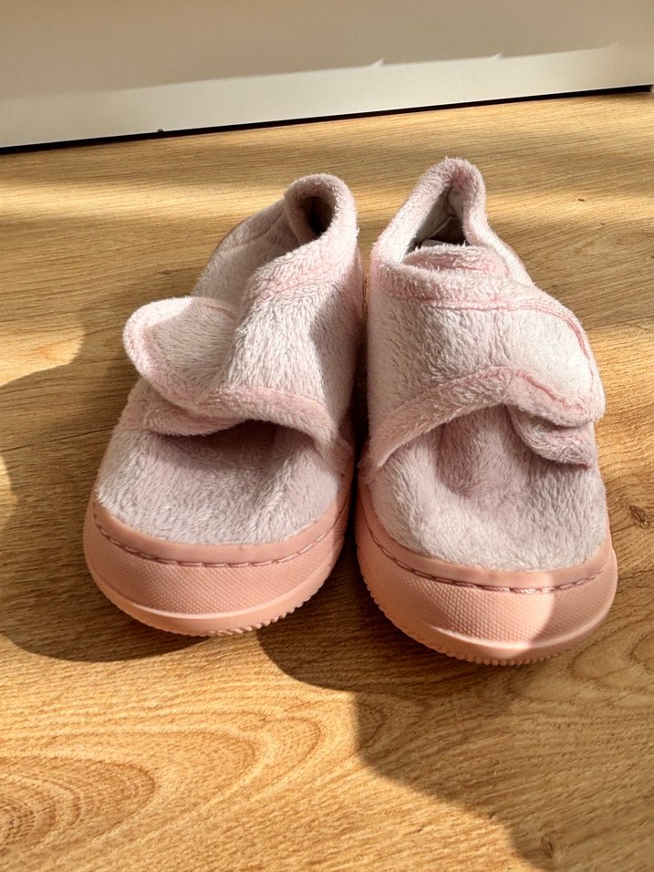 Kız Çocuk Pembe Sıcak Terlik - Görsel 2