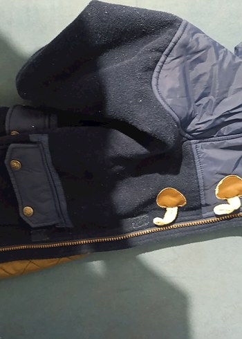 Kürklü Detaylı Lacivert Erkek Mont - Görsel 7