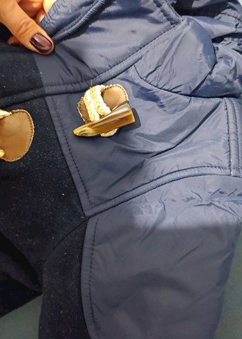 Kürklü Detaylı Lacivert Erkek Mont - Görsel 6