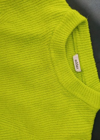 Sarı Balıkçı Yaka Kadın Triko - Görsel 5