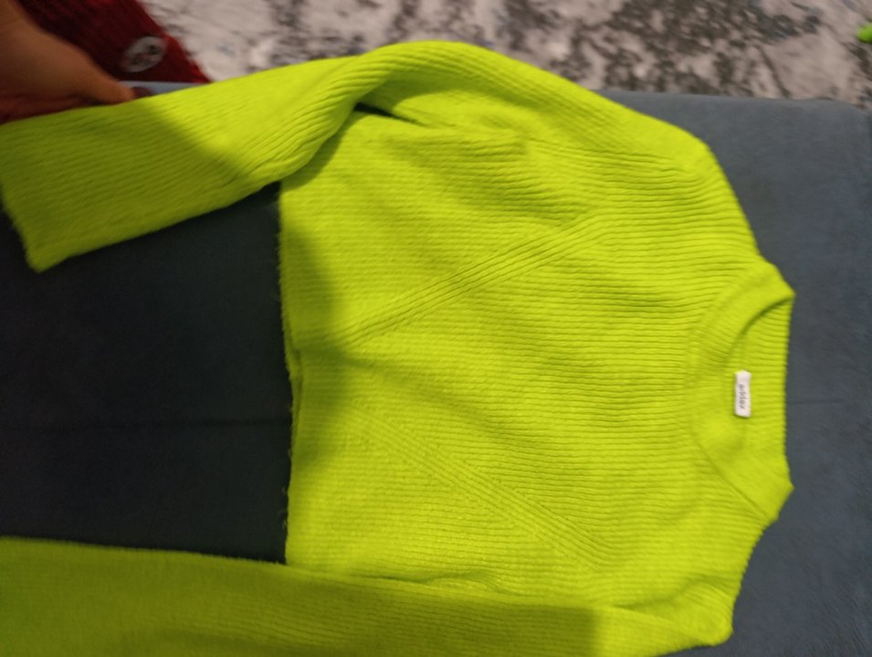 Sarı Balıkçı Yaka Kadın Triko - Görsel 4