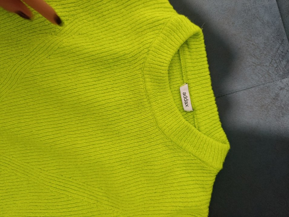 Sarı Balıkçı Yaka Kadın Triko - Görsel 5