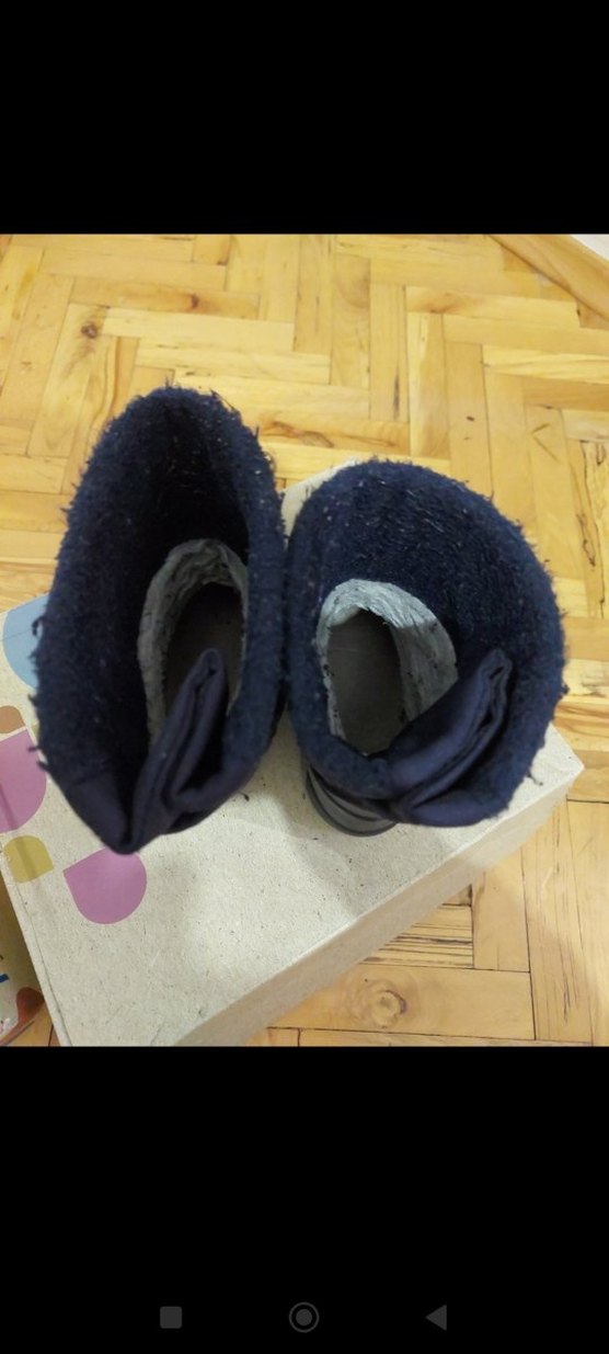 Mavi Erkek Çocuk Lastik Bot - Görsel 3