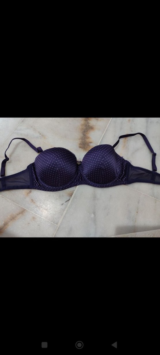 75 beden Kırmızı Minimalist Kadın Sütyen - Görsel 2